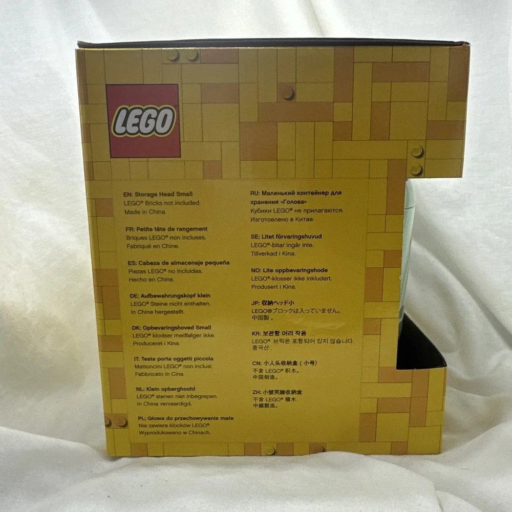 Lego✨BRAND NEW ✨Green Zombie ✨Skeleton✨ Storage Head✨‎ Small - Picture 5 of 6